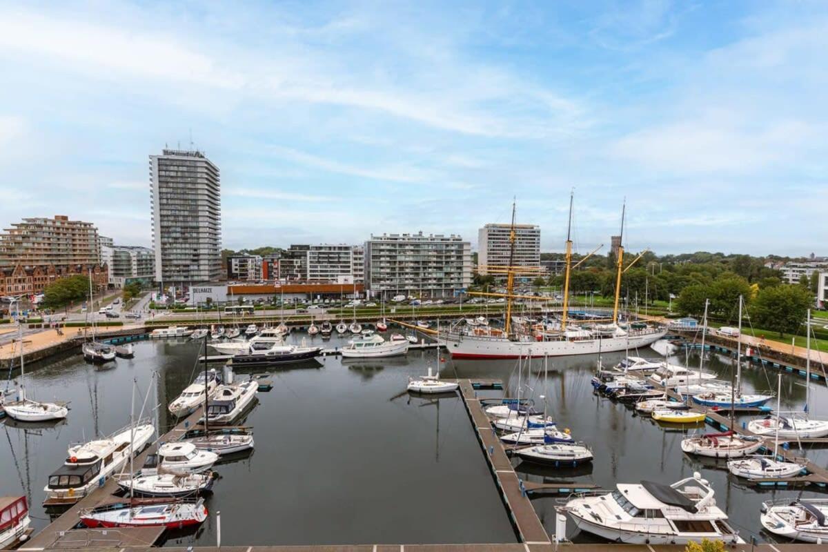 Huswell - Luminous Family Apartment With Magnificent View Oostende Ngoại thất bức ảnh