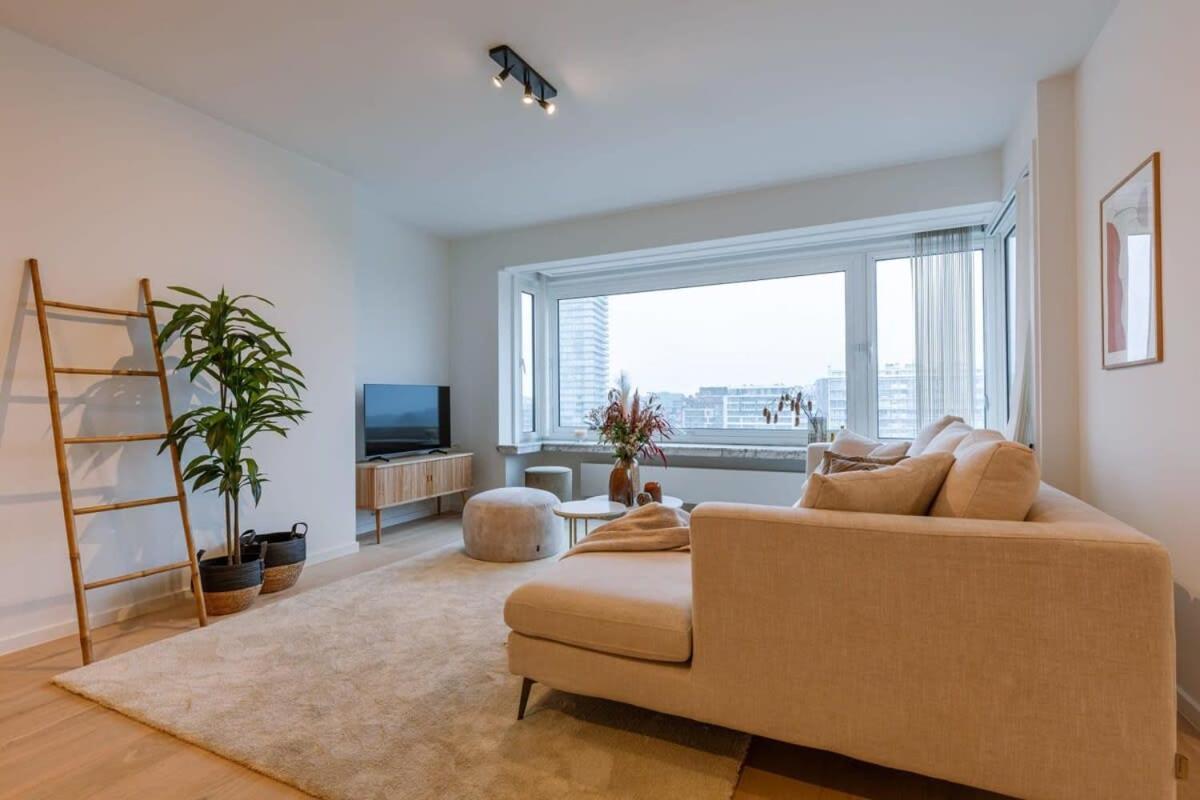 Huswell - Luminous Family Apartment With Magnificent View Oostende Ngoại thất bức ảnh